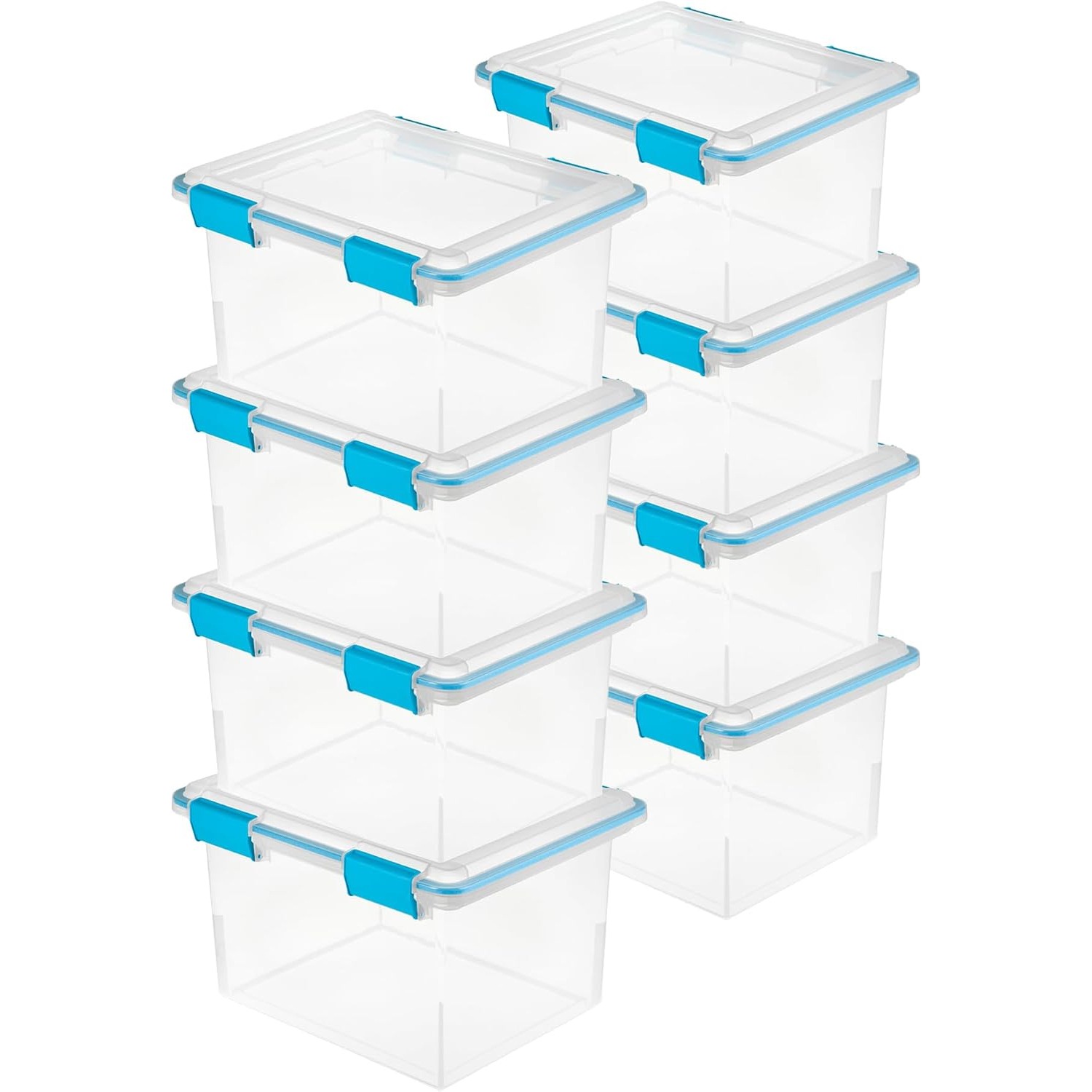 Home Office Bathroom - Gasket Storage Box with Lids for