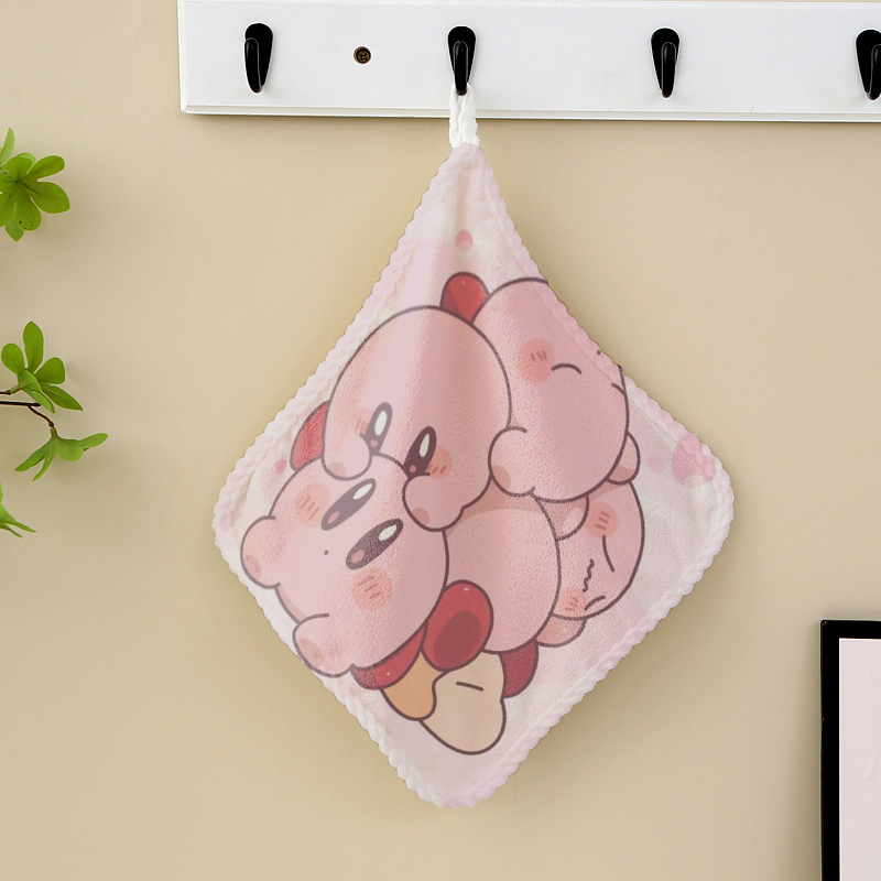 Home Goods Bathroom Decor - Kirbys Hand Towel for Kitchen Bathroom