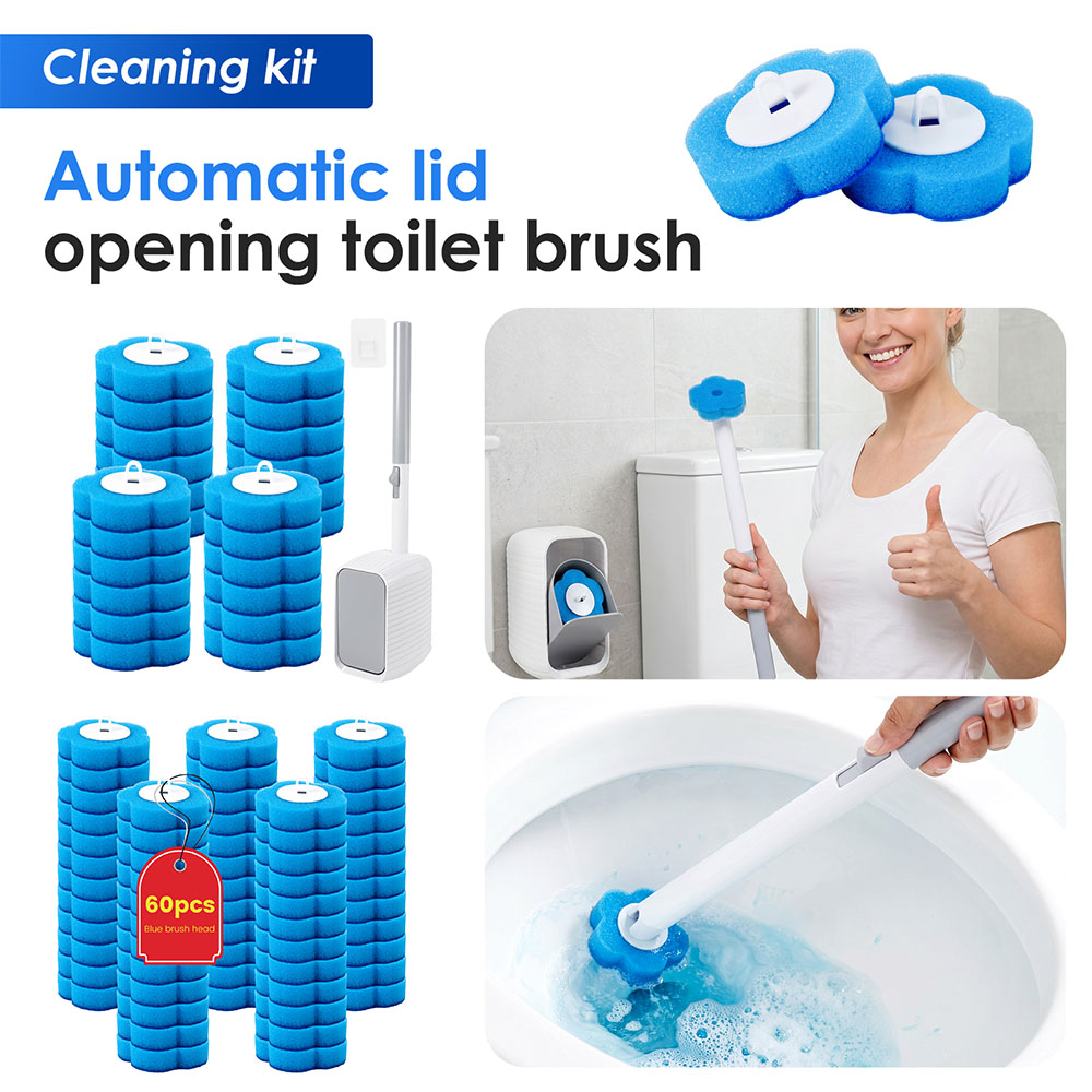 Home Bathroom Products - New Toilet Brush & Holder Set