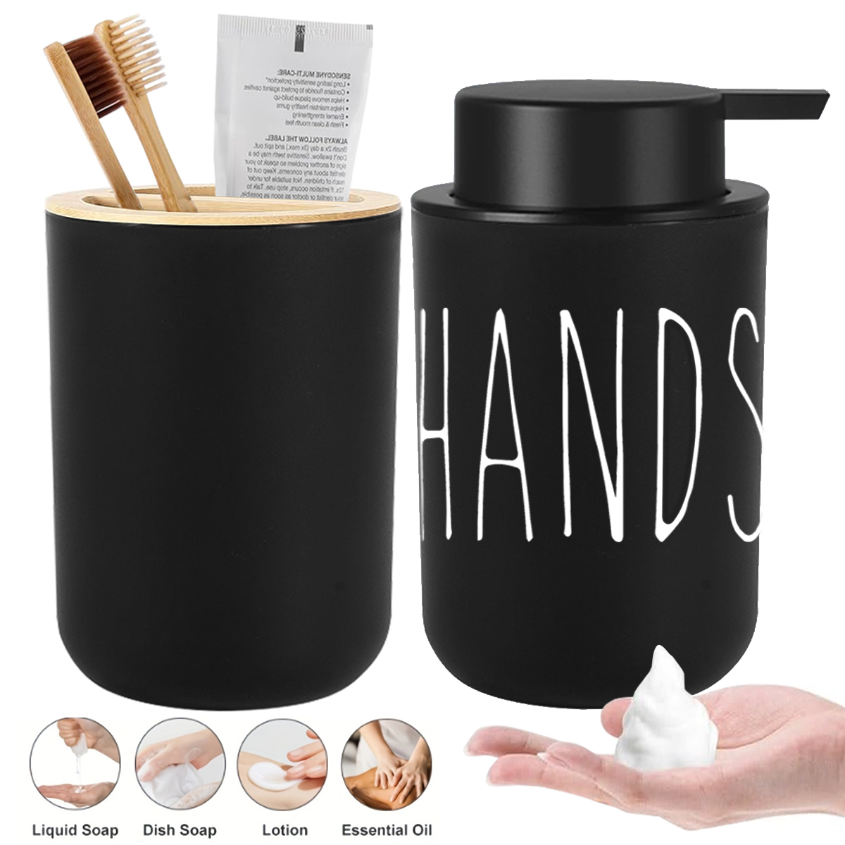 Soap Dispenser Pump - Hand Soap Foam Maker Bathroom and