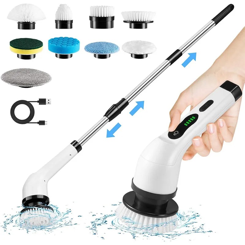 Home Bathroom Cleaning Machine - Cordless Multifunctional Electric Cleaning Brush -