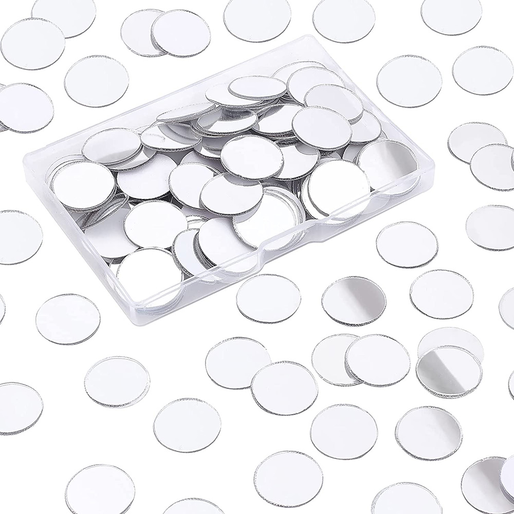 Home Bathroom Glass - 500PCS Round Mini Mosaic Tiles Glass