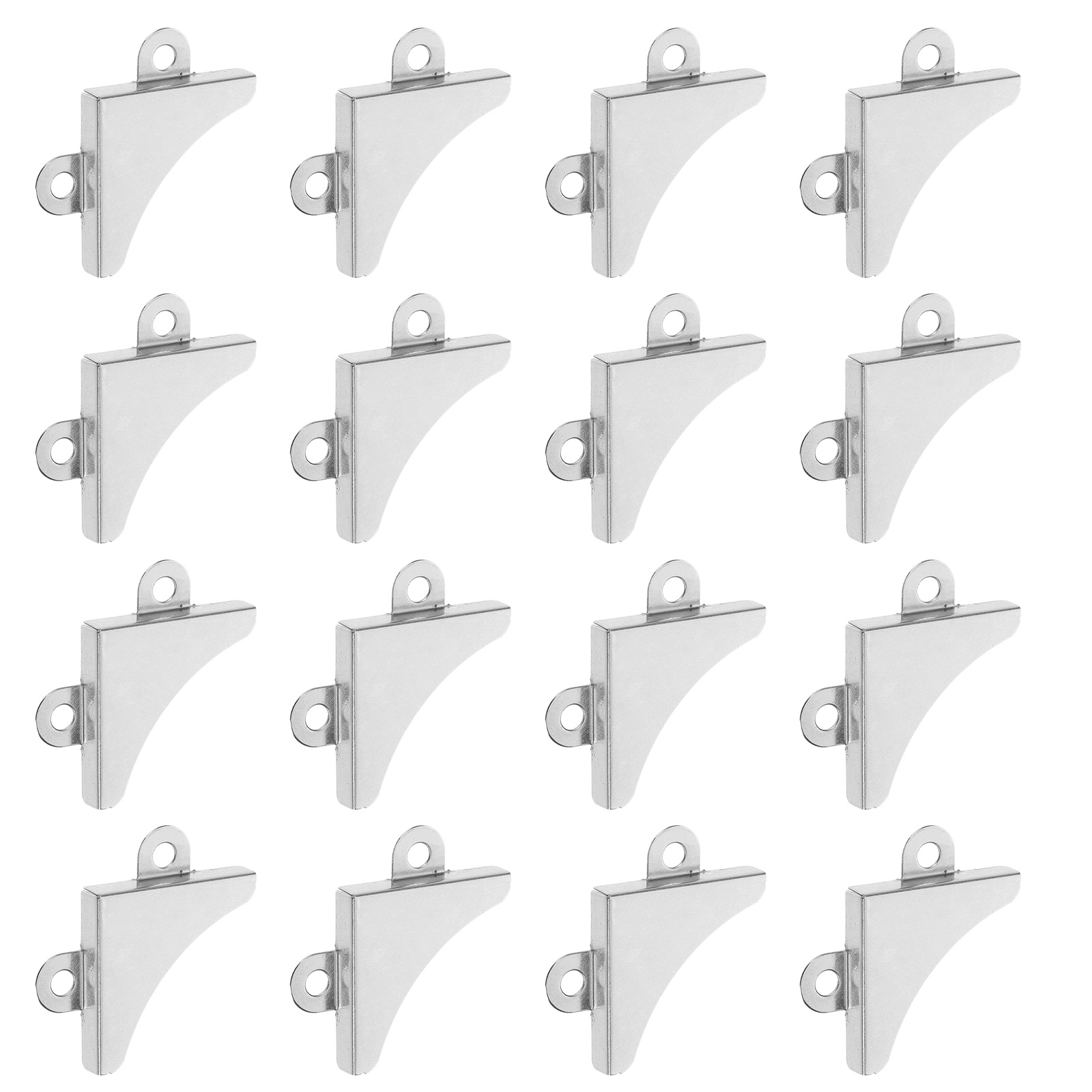 Home Bathroom Glass - 50Pcs Metal L Shape Corner Brackets