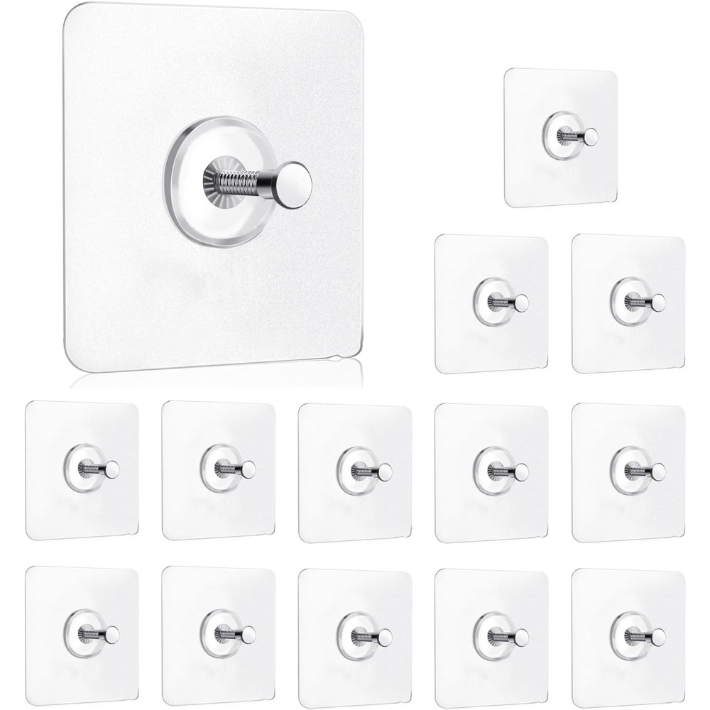 14 Pack Adhesive Wall Hooks No - Home Office Bathroom recension och pris