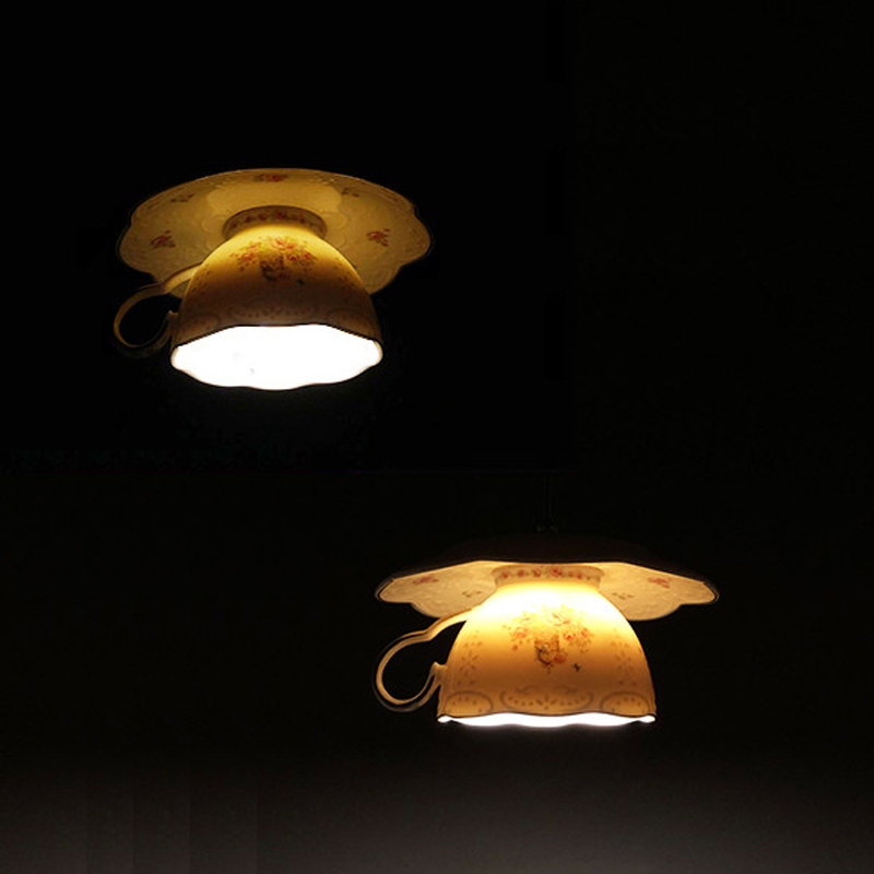 Flower Coffee Cup Pendant Ligh - Home Of The Year Bathroom recension och pris
