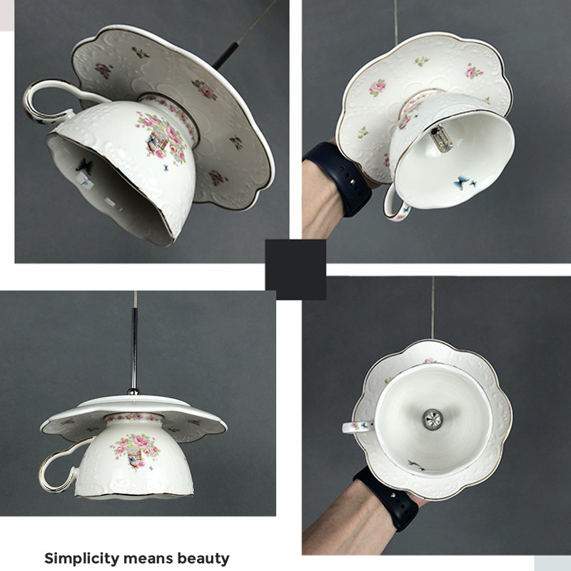 Flower Coffee Cup Pendant Ligh - Home Of The Year Bathroom recension och pris
