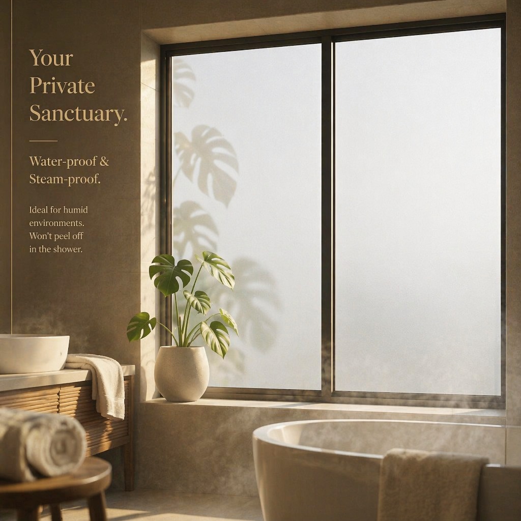Frosted Privacy Window Film Tr - Home Bathroom Window recension och pris
