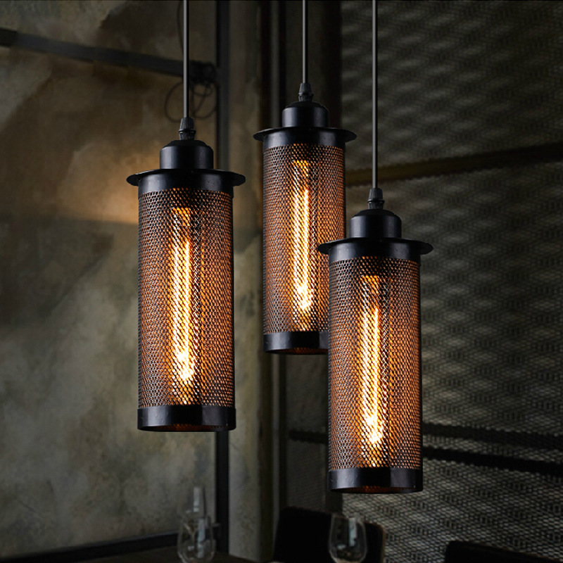Retro Mesh Cage Pendant Light  - Home Of The Year Bathroom recension och pris