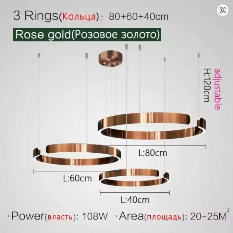Luxury Design Circle LED Penda - Home Of The Year Bathroom recension och pris