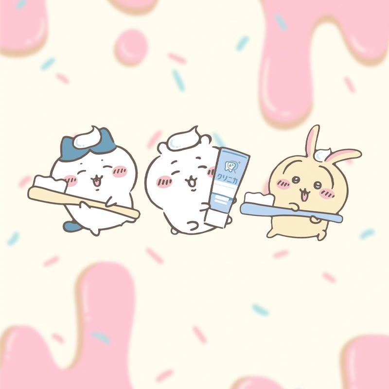 Hot Chiikawa Mirror Stickers S - Home Edit Bathroom recension och pris