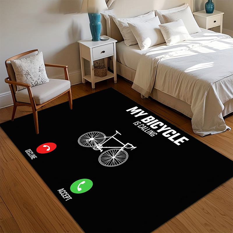 Mountain Bike Calling Doormat  - Home Bathroom Called recension och pris