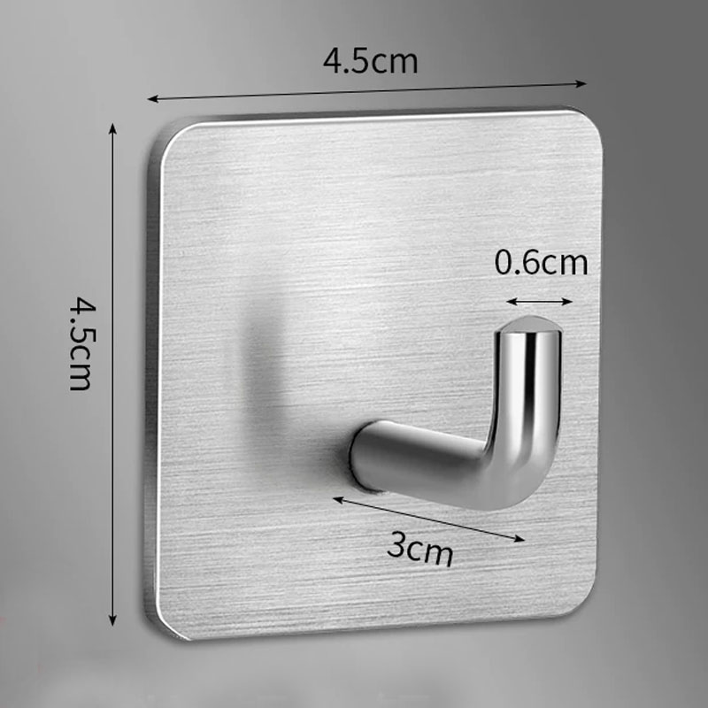 Heavy Duty Stainless Steel Adh - Towel Bar Stainless recension och pris