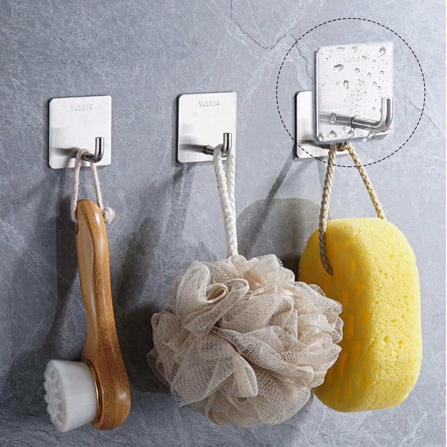 Heavy Duty Stainless Steel Adh - Towel Bar Stainless recension och pris