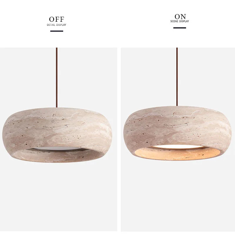 Wabi Sabi Natural Stone Pendan - Home Of The Year Bathroom recension och pris