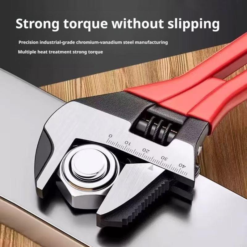 Adjustable Wrench with Wide Op - Home Bathroom Repair recension och pris