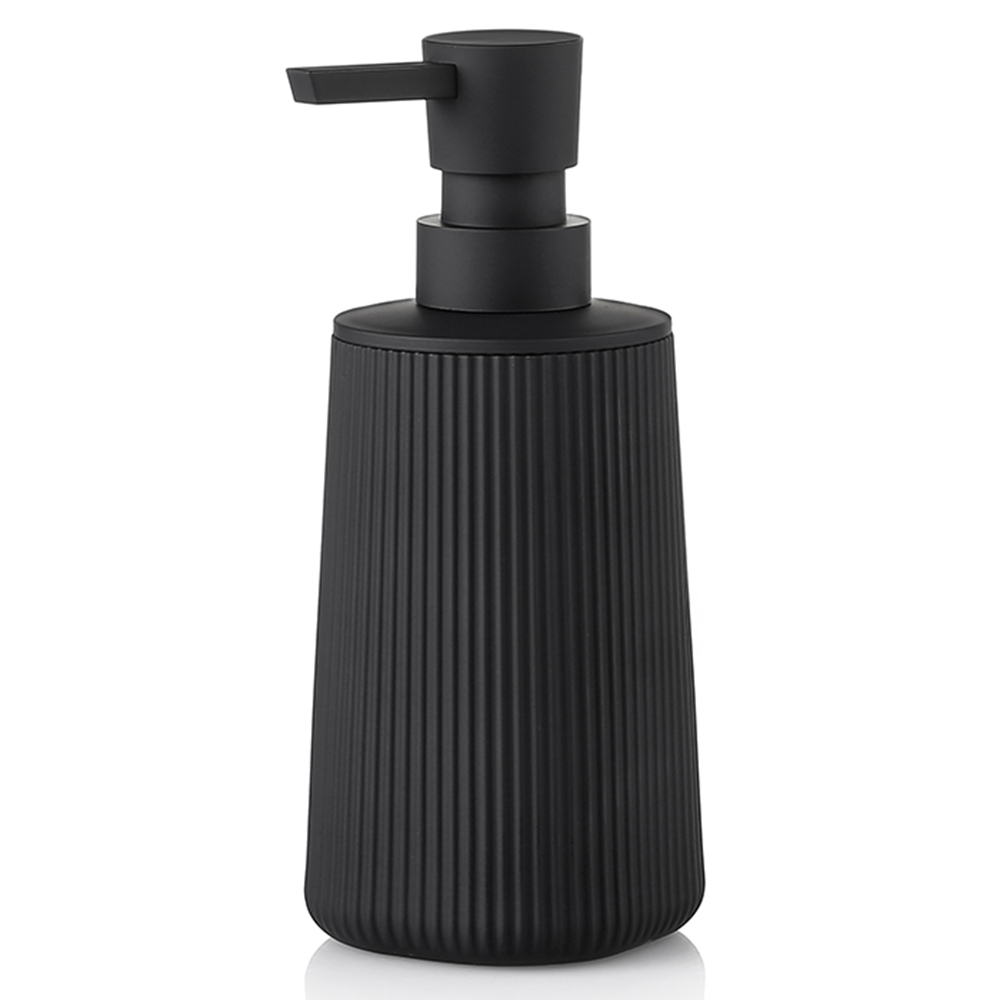 Modern Ribbed Plastic Liquid S - Soap Dispenser Pump recension och pris