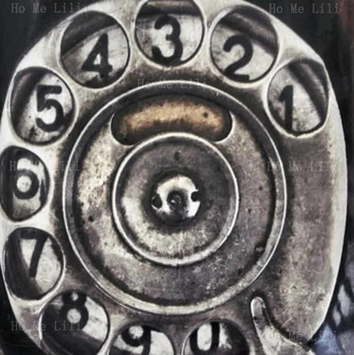 Call Me Old Phone Dial Steampu - Home Bathroom Called recension och pris