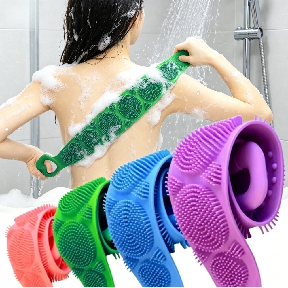 Silicone Shower Back Brush Bel - Home Bathroom Cleaning Machine recension och pris