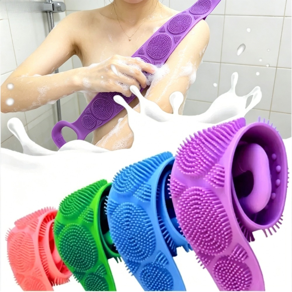Silicone Shower Back Brush Bel - Home Bathroom Cleaning Machine recension och pris
