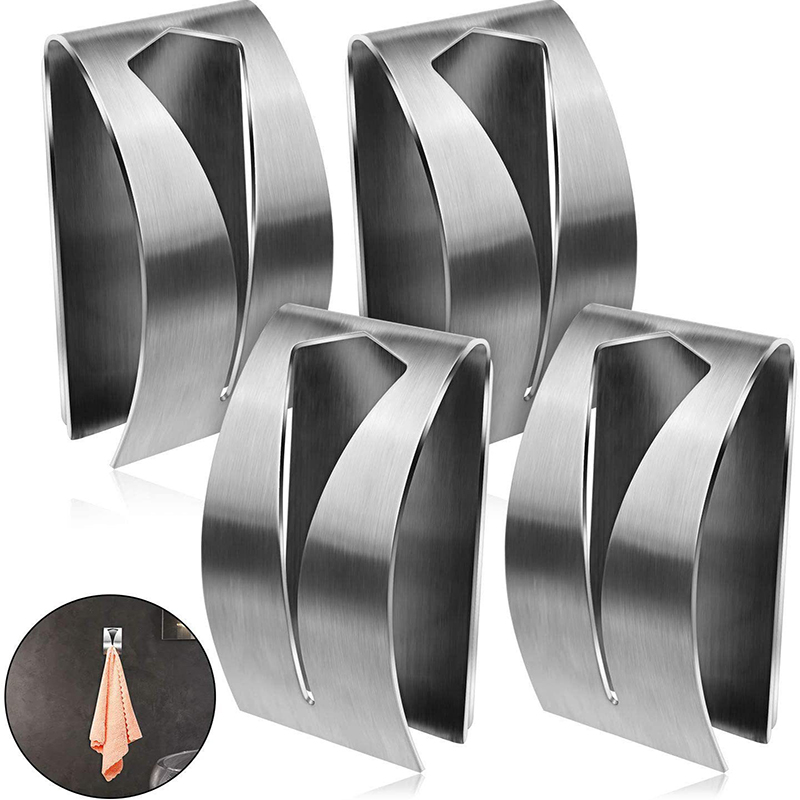 1PC Self Adhesive Towel Hook H - Towel Bar Stainless recension och pris
