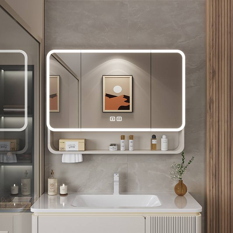 Organizer Mirror Bathroom Cabi - Home Bathroom Glass recension och pris