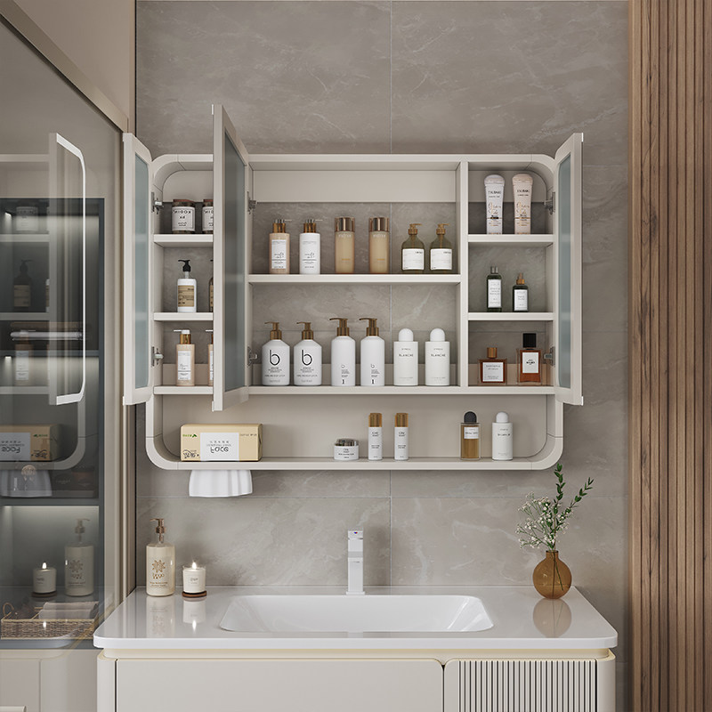 Organizer Mirror Bathroom Cabi - Home Bathroom Glass recension och pris
