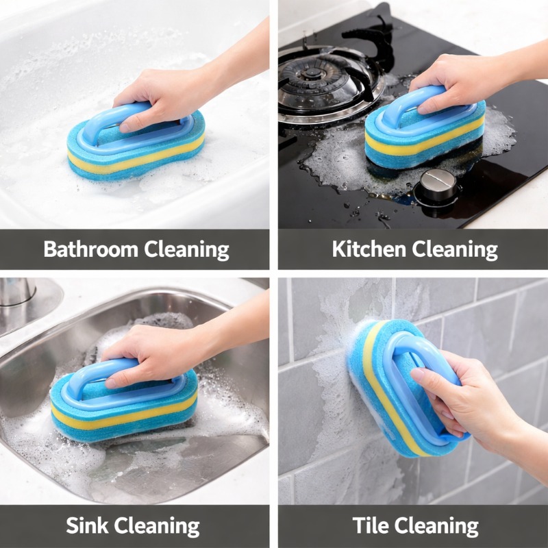 Household Cleaning Brush with  - Home Bathroom Products recension och pris