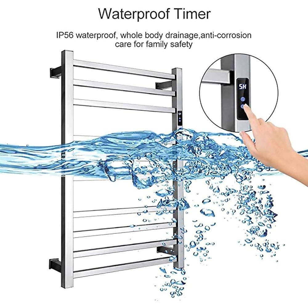 Electric Towel Warmer,with Tim - Towel Bar Stainless recension och pris