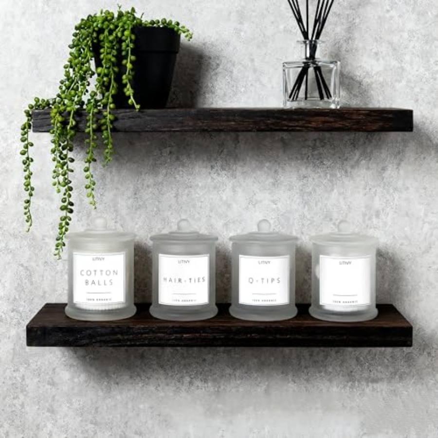 4 Pack Bathroom Organizers and - Home Bathroom Glass recension och pris