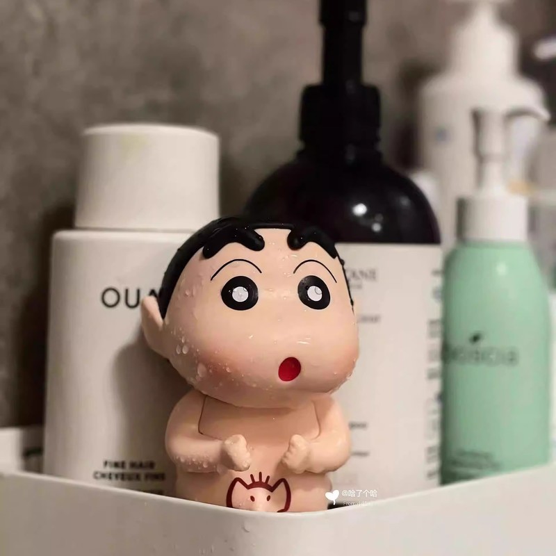 Bathing Crayon Shin Chan Cute  - Home Goods Bathroom Decor recension och pris