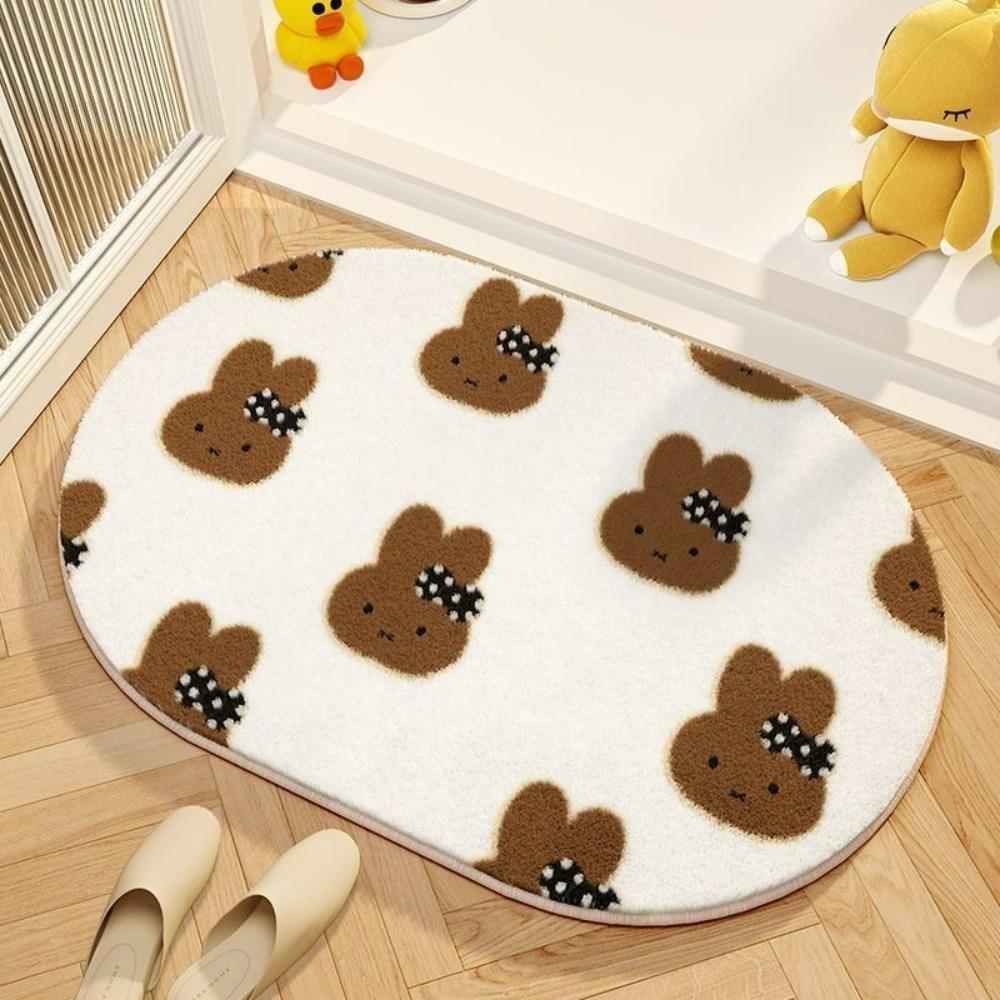 Miffy Cartoon Floor Mat Soft I - Home Edit Bathroom recension och pris