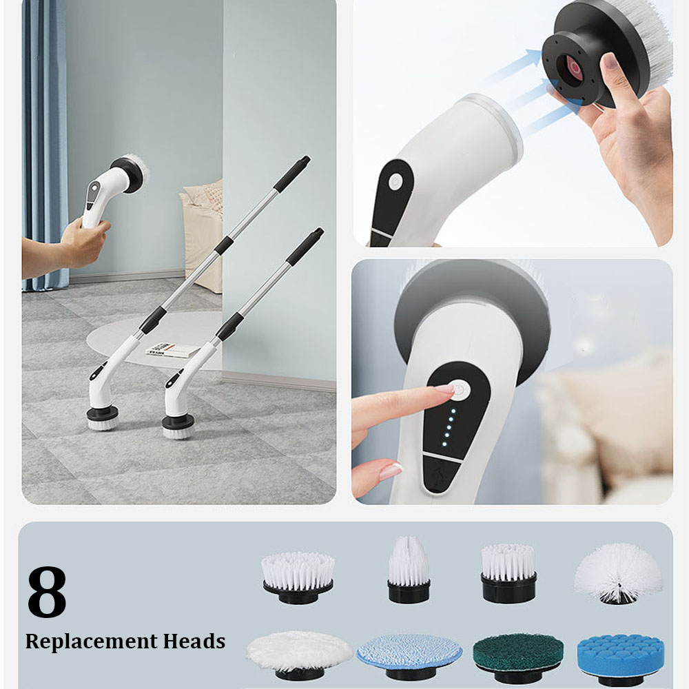 Cordless Spin Scrubber Electri - Home Bathroom Products recension och pris