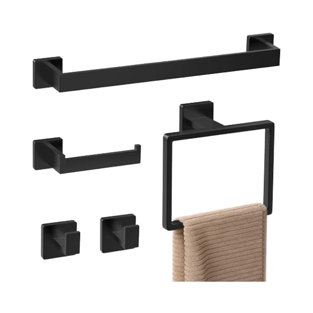 Matte Black Stainless Steel Ec - Towel Bar Stainless recension och pris