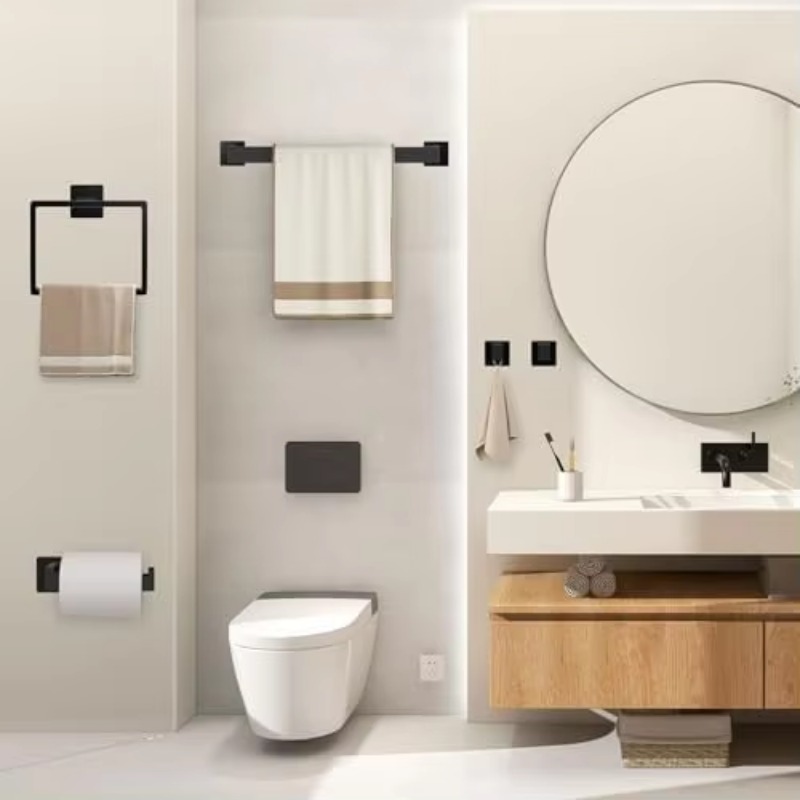 Matte Black Stainless Steel Ec - Towel Bar Stainless recension och pris