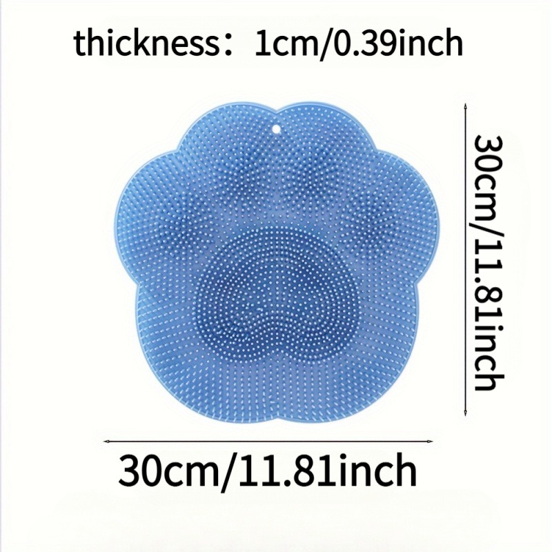 1 Pack Silicone Shower Foot Sc - Home Bathroom Cleaning Machine recension och pris