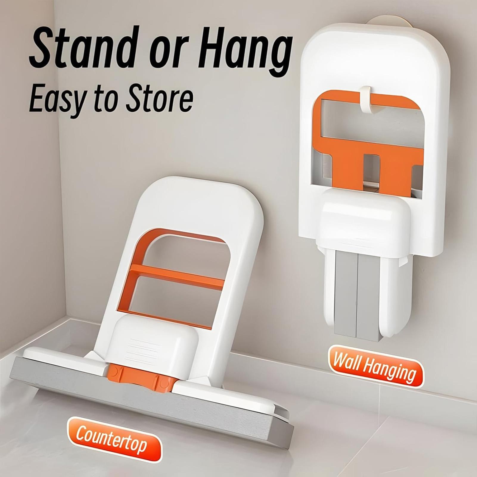 Self-Squeezing Desktop Mop Han - Home Bathroom Cleaning Machine recension och pris