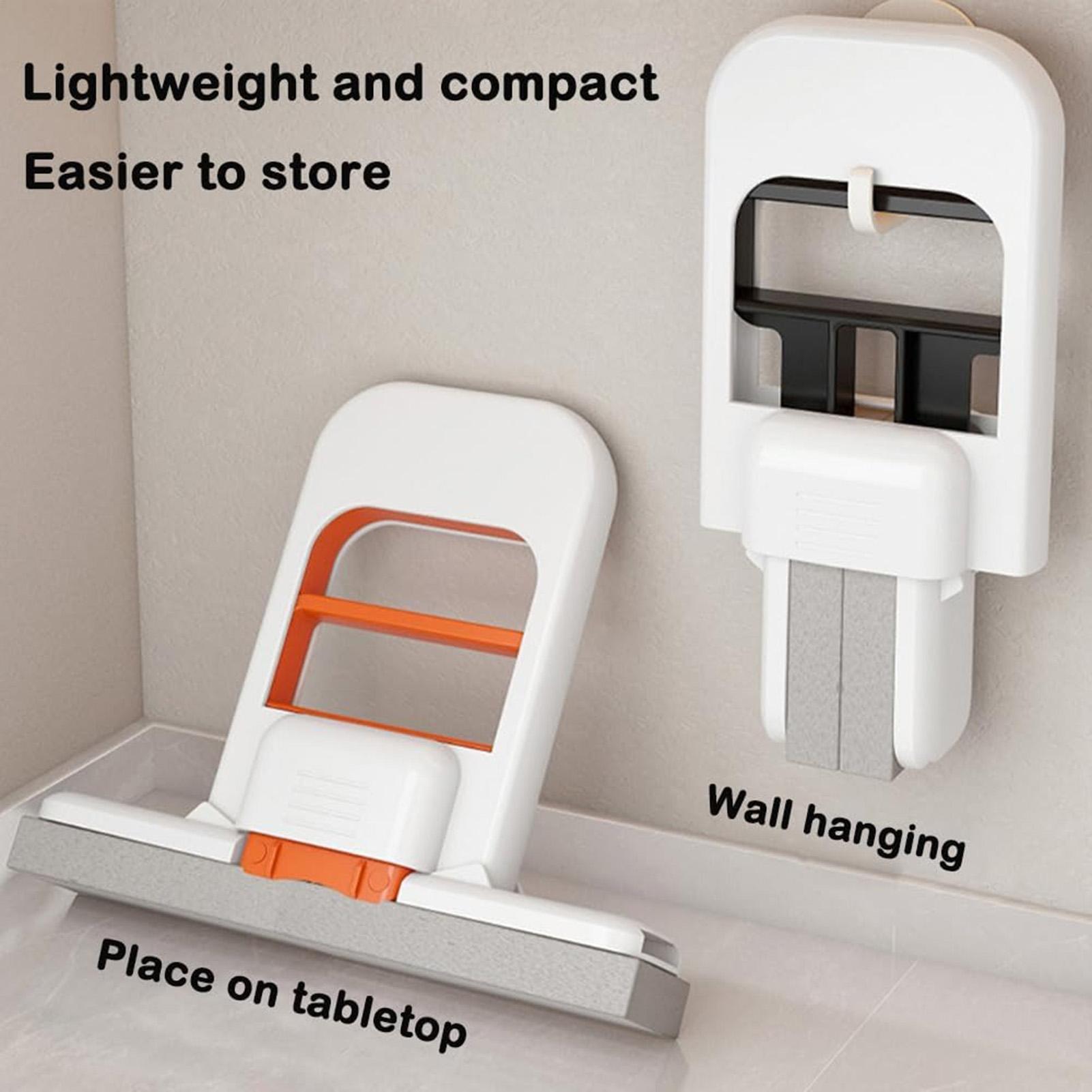 Self-Squeezing Desktop Mop Han - Home Bathroom Cleaning Machine recension och pris