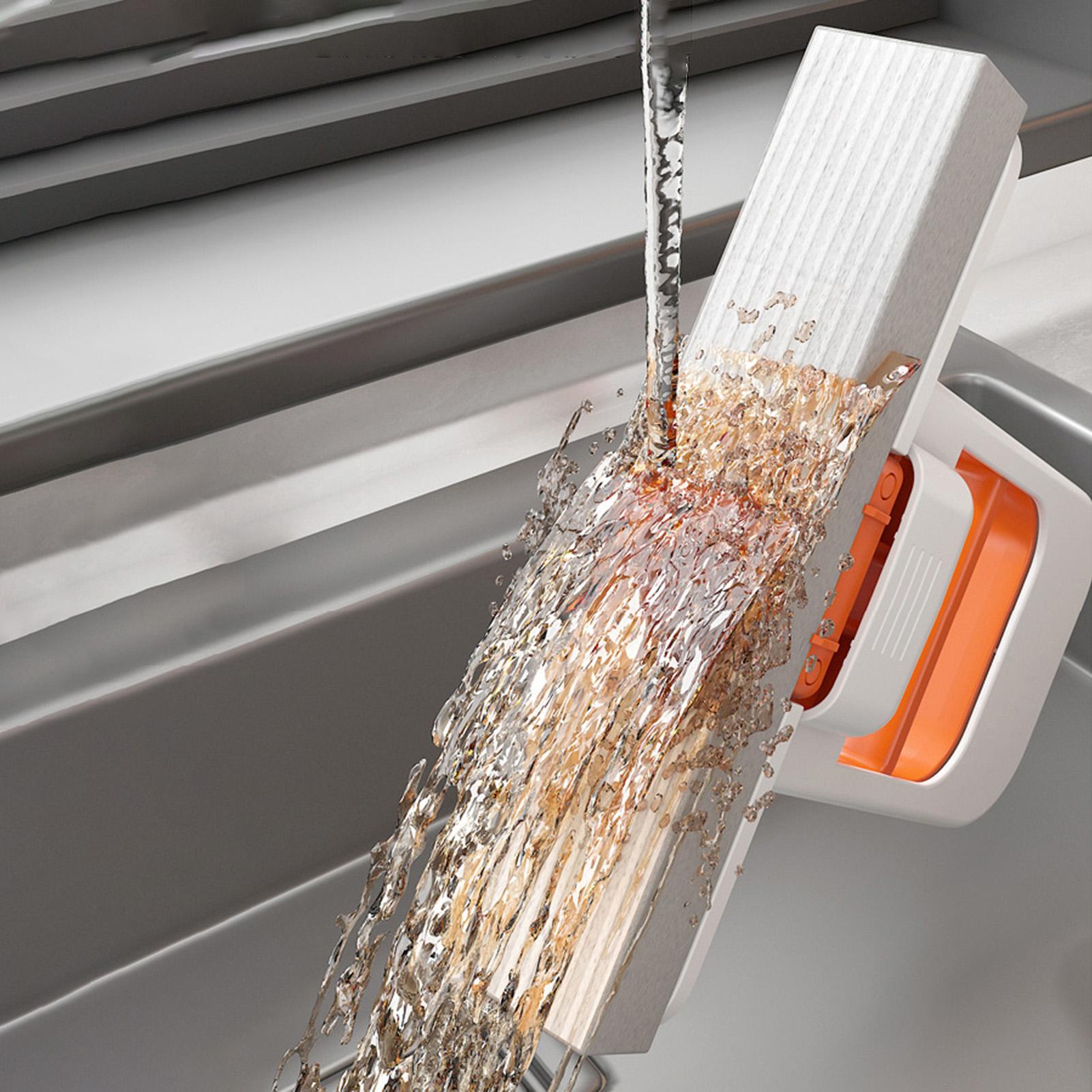 Self-Squeezing Desktop Mop Han - Home Bathroom Cleaning Machine recension och pris
