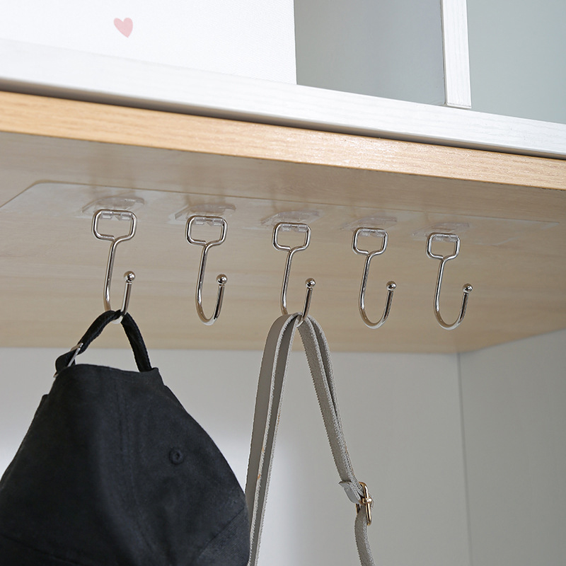 3/4/5/6 Row Wall Hanging Hook  - Towel Bar Stainless recension och pris
