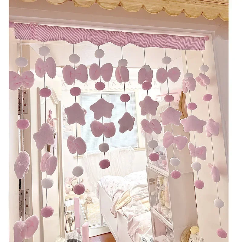 Pink Cute Bow Short Curtain Th - Home Bathroom Products recension och pris