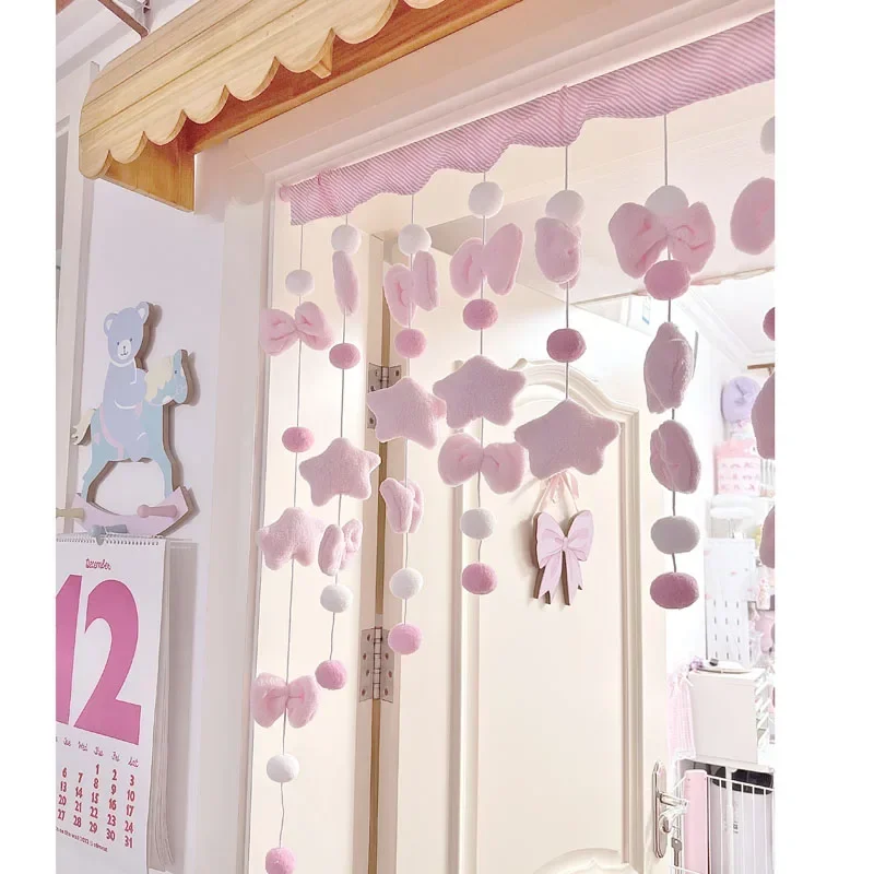 Pink Cute Bow Short Curtain Th - Home Bathroom Products recension och pris