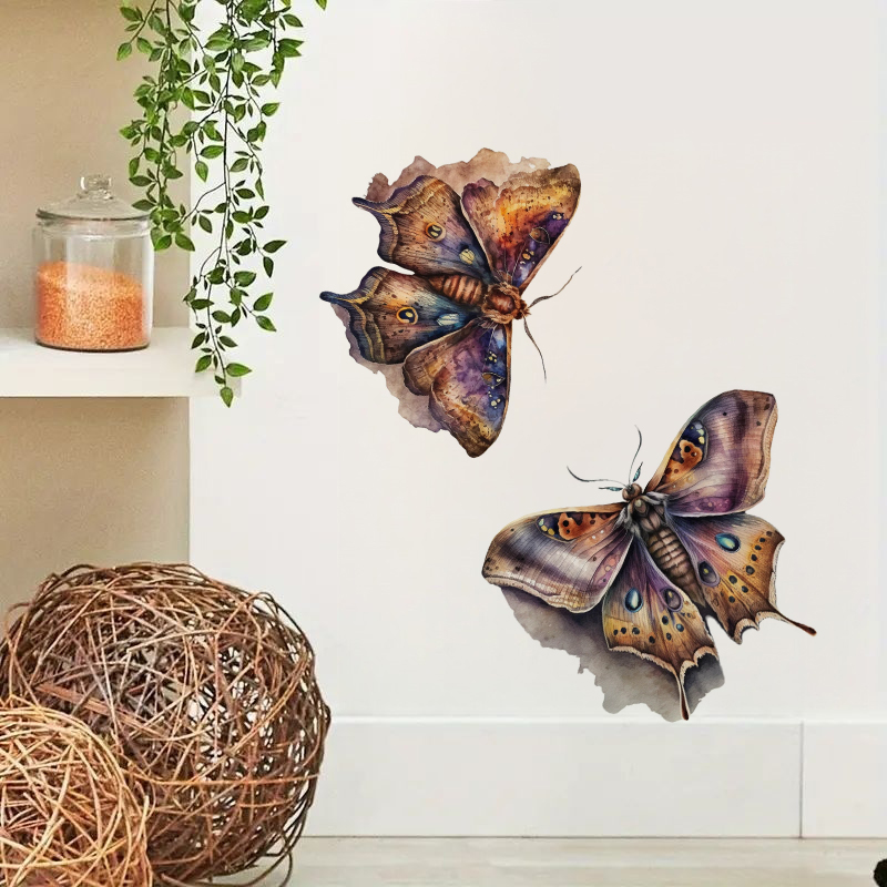 Beautiful Gothic Moth Sticker, - Home Bathroom Window recension och pris