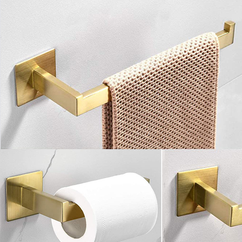 304 Stainless Steel 4-Piece Go - Towel Bar Stainless recension och pris