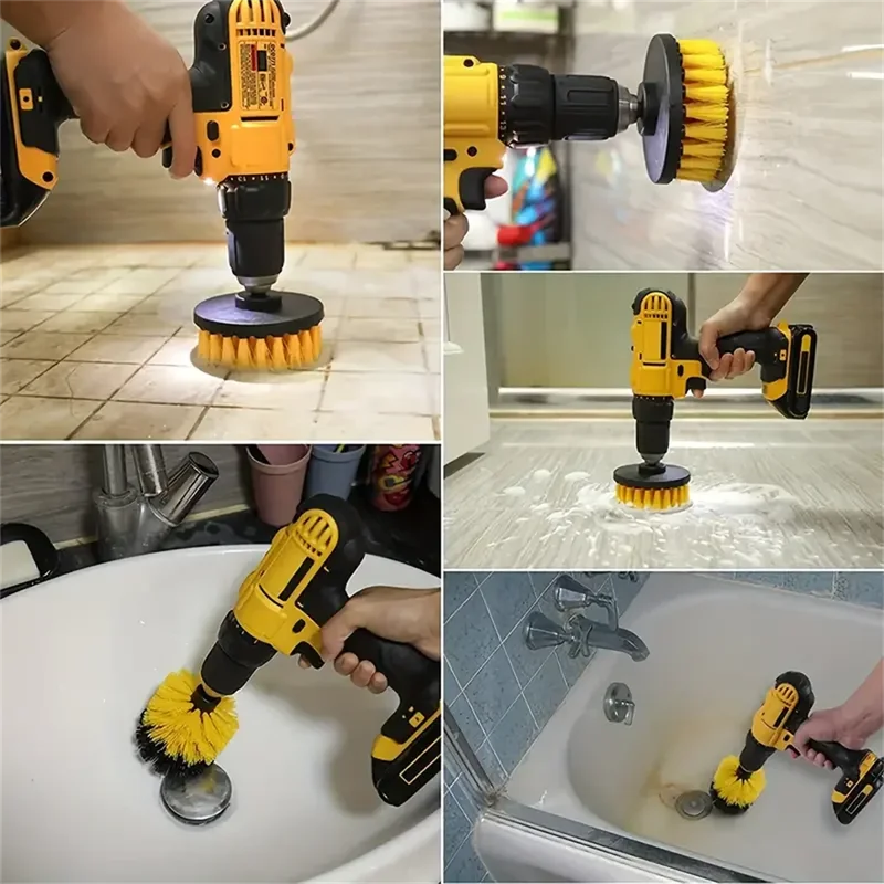 3 pcs/set drill brush set powe - Home Bathroom Products recension och pris