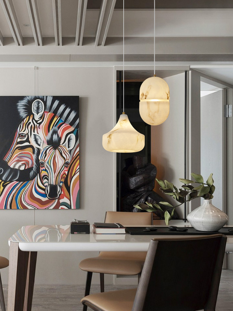 Modern Natural Stone Pendant L - Home Of The Year Bathroom recension och pris