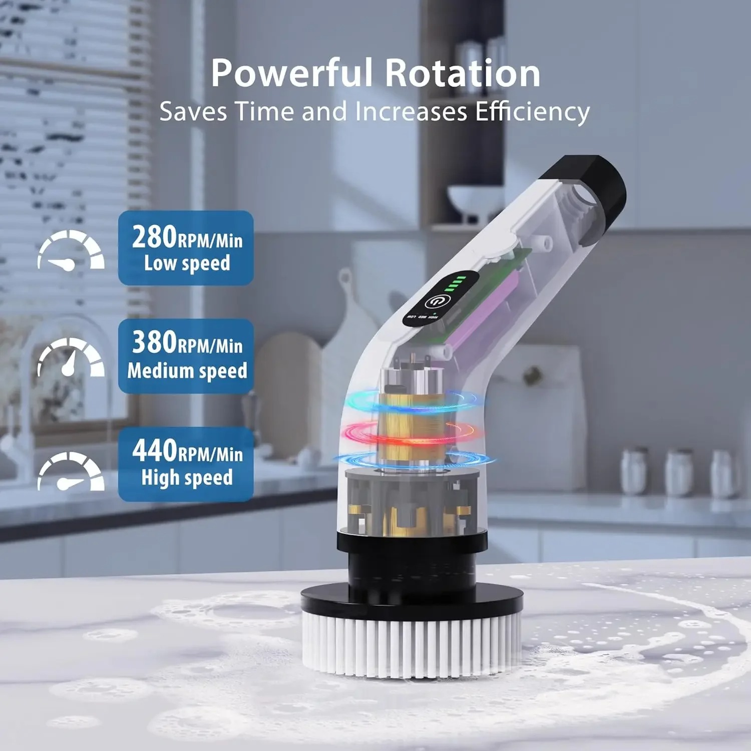Cordless Multifunctional Elect - Home Bathroom Cleaning Machine recension och pris
