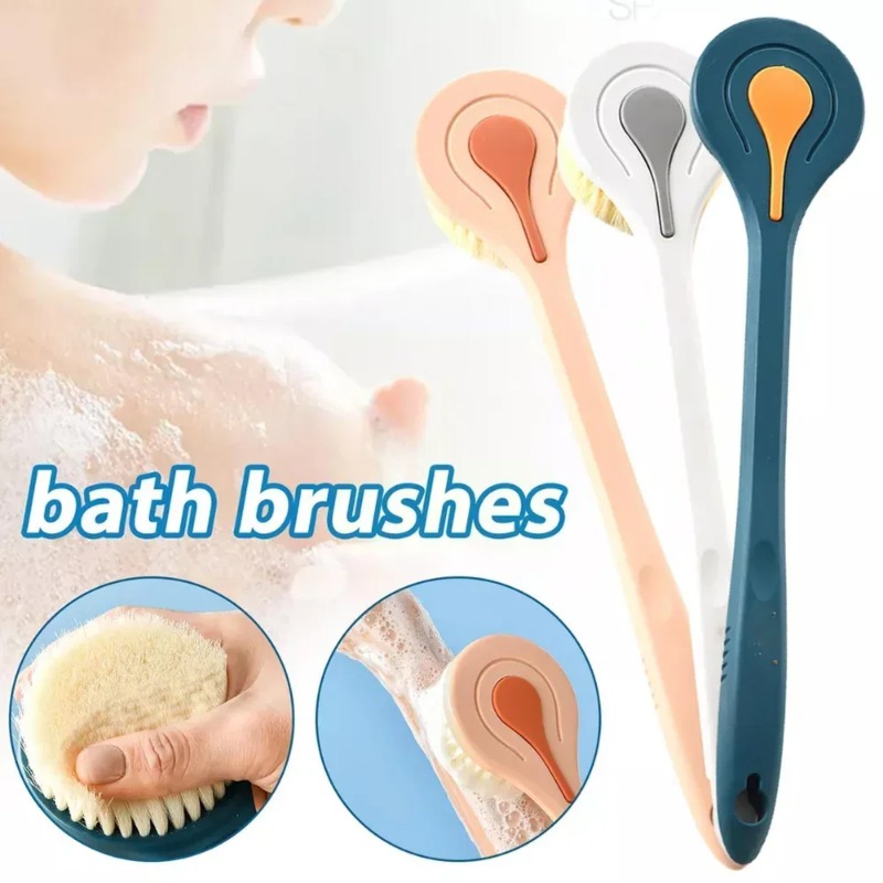 1PC Long Handle Soft Hair Bath - Home Bathroom Cleaning Machine recension och pris