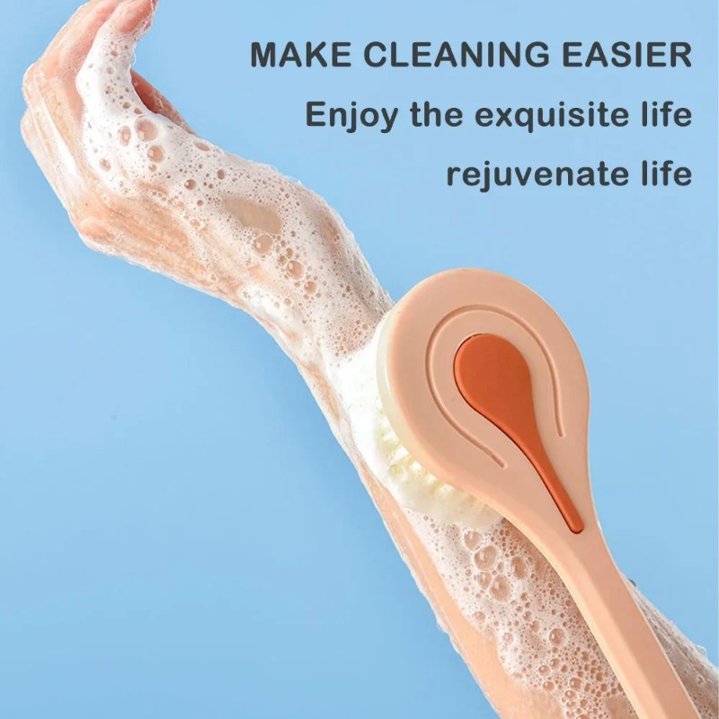 1PC Long Handle Soft Hair Bath - Home Bathroom Cleaning Machine recension och pris