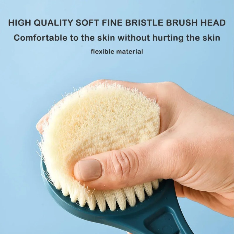 1PC Long Handle Soft Hair Bath - Home Bathroom Cleaning Machine recension och pris