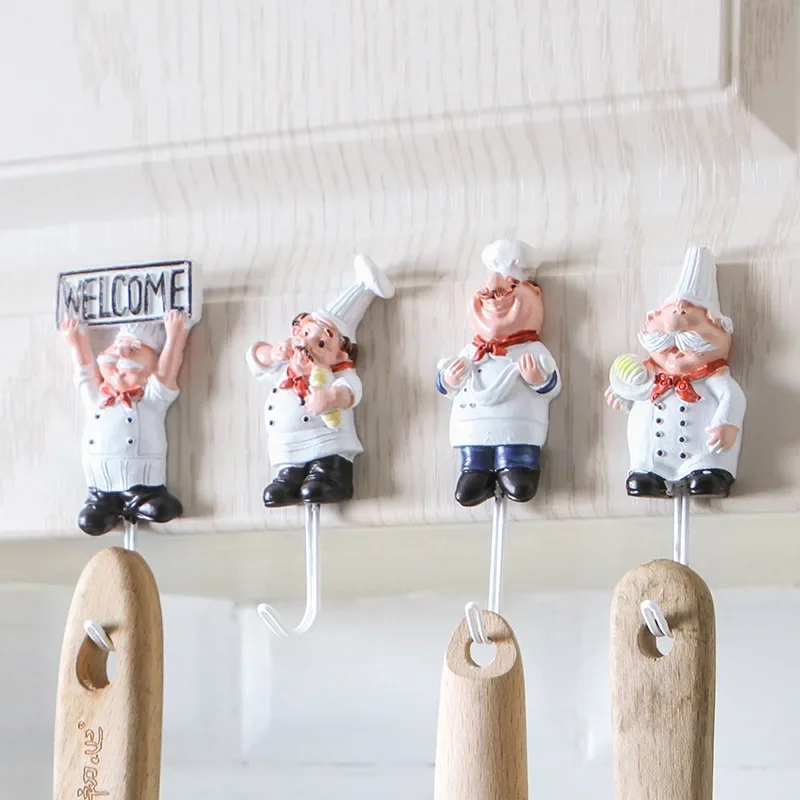Cute Cartoon Chef Shape Decora - Towel Bar Stainless recension och pris